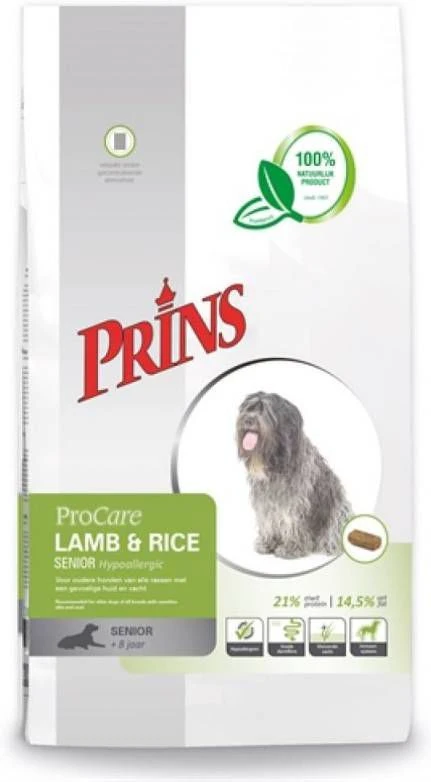 Prins Procare Hypo Allergic Senior Lam&Rijst Hondenvoer 15 Kg Hypo Allergic - Afbeelding 6