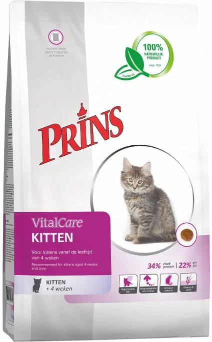Prins VitalCare Kitten Kattenvoer 1, 5 Kg + Gratis Bewaarblik - Afbeelding 9