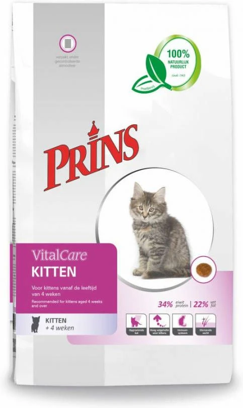 Prins VitalCare Kitten Kattenvoer 1, 5 Kg + Gratis Bewaarblik - Afbeelding 13