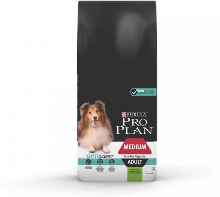 Pro Plan PURINA Medium Adult Lam & Rijst Sensitive Digestion Hondenvoer Dubbelpak 2 X 3 Kg - Afbeelding 8