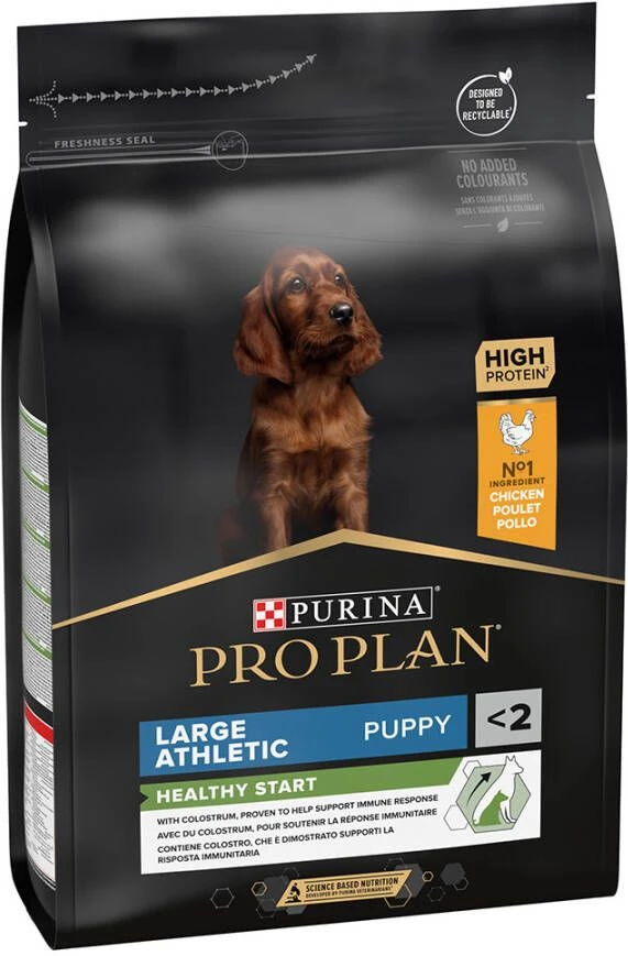 Pro Plan PURINA Large Athletic Puppy Healthy Start Kip & Rijst Hondenvoer Dubbelpak 2 X 3 Kg - Afbeelding 9