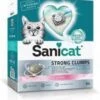 Sanicat Strong Clumps Baby Powder Kattenbakvulling 2 X 10 Liter