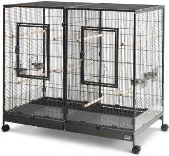 Savic Kleine Dierenkooi Tasmania 120 Dierenverblijf 120x65x107 Cm Zwart - Afbeelding 3