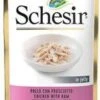Schesir 20x Kattenvoer Kip Ham In Gelei 85 Gr