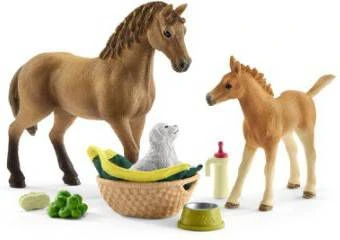 Schleich Babydieren Verzorgingsset Speelfiguur Wild Life 42432 - Afbeelding 5