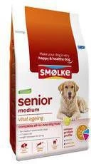 Smolke Smø, Lke Senior Medium Vital Ageing Dubbelpak 2 X 12 Kg - Afbeelding 3