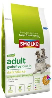 Smolke Adult Grain Free Formula Kip&Lam&Vis Hondenvoer 12 Kg Graanvrij - Afbeelding 14