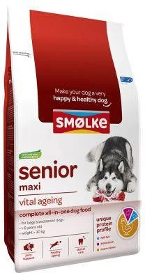 Smolke Smø, Lke Senior Maxi Vital Ageing Dubbelpak 2 X 12 Kg - Afbeelding 9