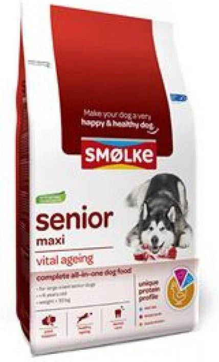 Smolke Smø, Lke Senior Maxi Vital Ageing Dubbelpak 2 X 12 Kg - Afbeelding 6
