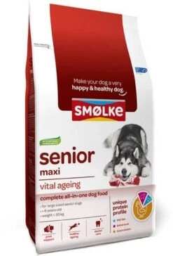 Smolke Smø, Lke Senior Maxi Vital Ageing Dubbelpak 2 X 12 Kg