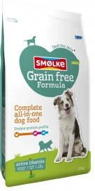 Smolke Adult Grain Free Formula Kip&Lam&Vis Hondenvoer 12 Kg Graanvrij - Afbeelding 3