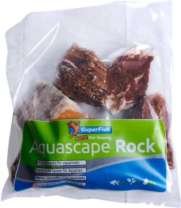 SuperFish Aquascape Cliff Rock Aquarium Ornament 5 Kg - Afbeelding 2