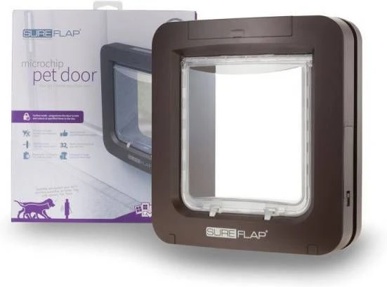 SureFlap Huisdierluik Kattenluik 13.5*27.2*31.7 Cm 2.2 Kg Bruin - Afbeelding 4