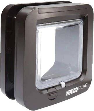 SureFlap Microchip Kattenluik Kattenluik 13x22x25 Cm Bruin - Afbeelding 3