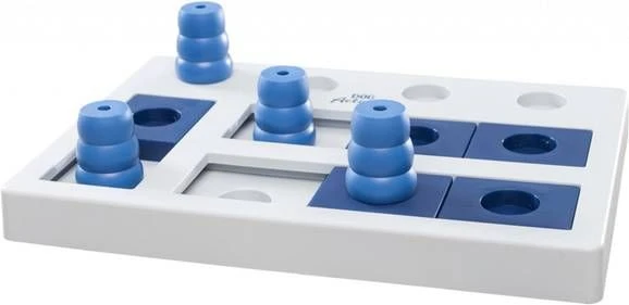 Trixie Dog Activity Chess Denkspel Hondenspeelgoed 40x27 Cm 1.3 Kg Donkerblauw Wit Lichtblauw 1 Stuk Level 2