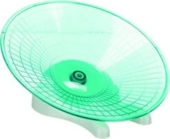 Trixie Loopschijf Voor Chinchilla&apos, S Speelgoed Ø 30 Cm Blauw Groen