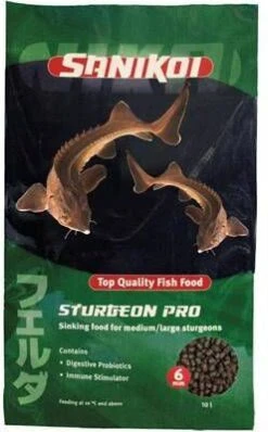 Velda SaniKoi Sturgeon Pro Steurvoer 6mm 10 Liter