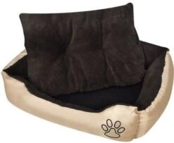 VidaXL Hondenbed Met Gewatteerd Kussen