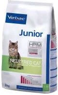 Virbac 3x3kg Veterinary HPM Cat Junior Neutered Kattenvoer - Afbeelding 3