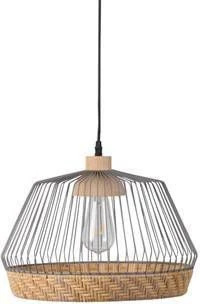Zuiver Birdy Hanglamp Rattan/Ijzer 27 X 38 Cm